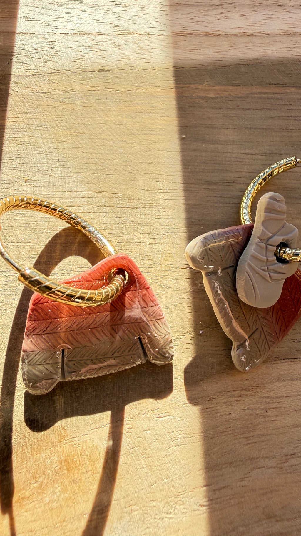 PAMPILLES Josie – poncho et chapeau de cowboy faites main–BOUCLES D’OREILLES INTERCHANGEABLES