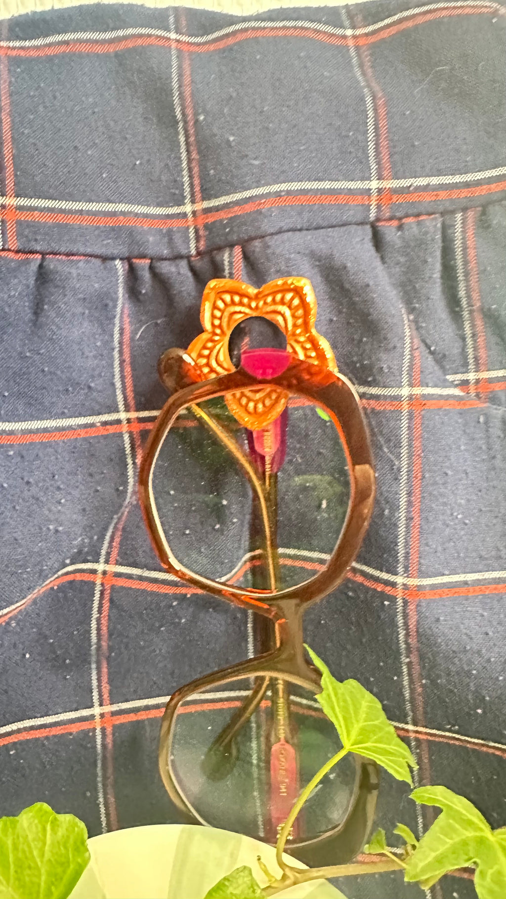 ✨ Les Fidèles – Broche attache-lunettes fait main( étoile ⭐️)