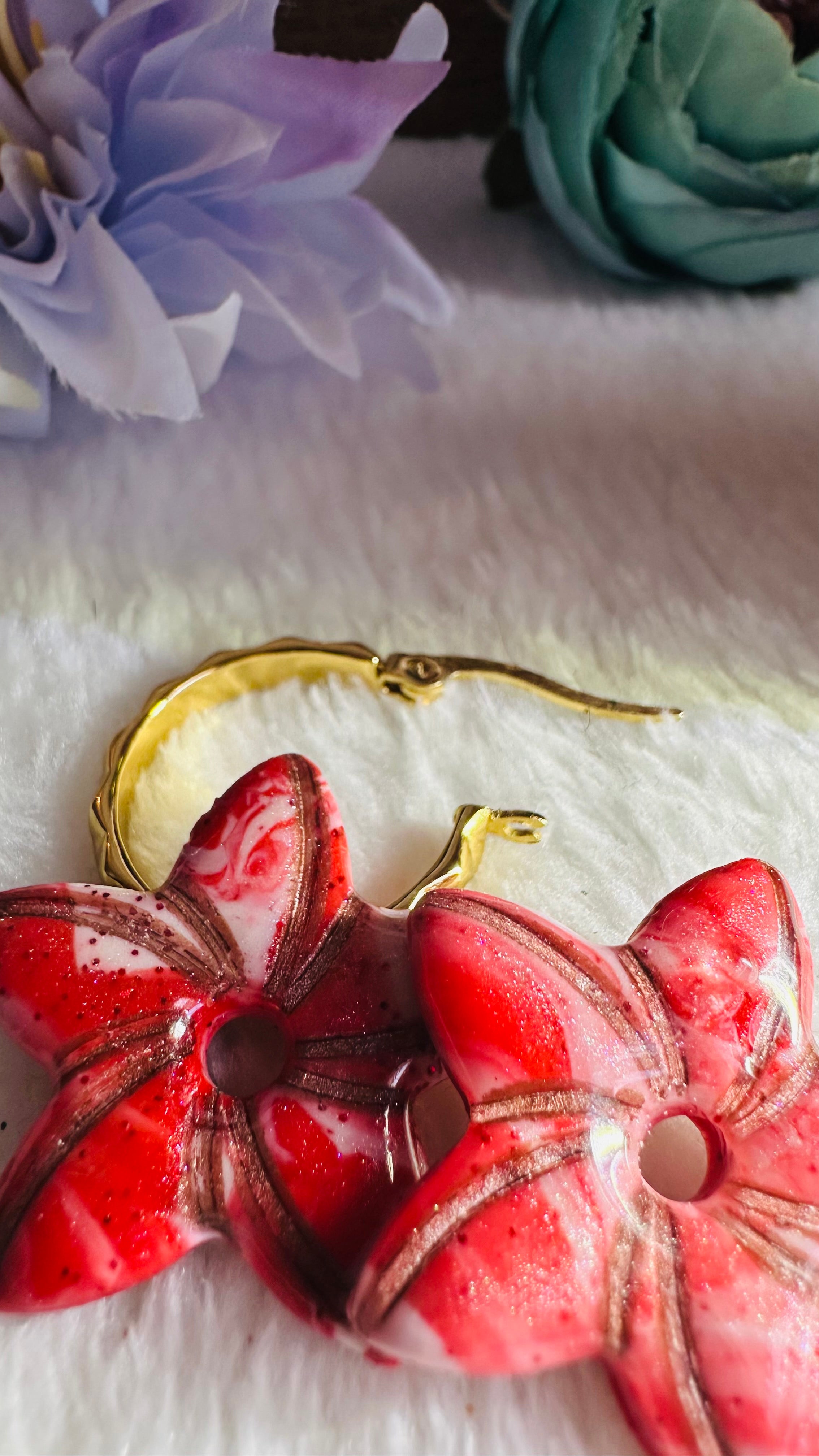 Boucles  « Camélia »