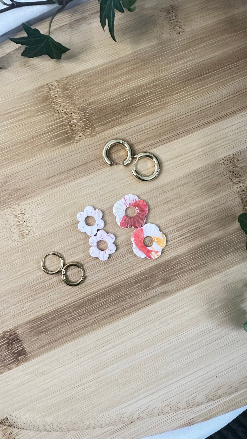 Eclorya Maman & Mini — Boucles assorties en argile polymère