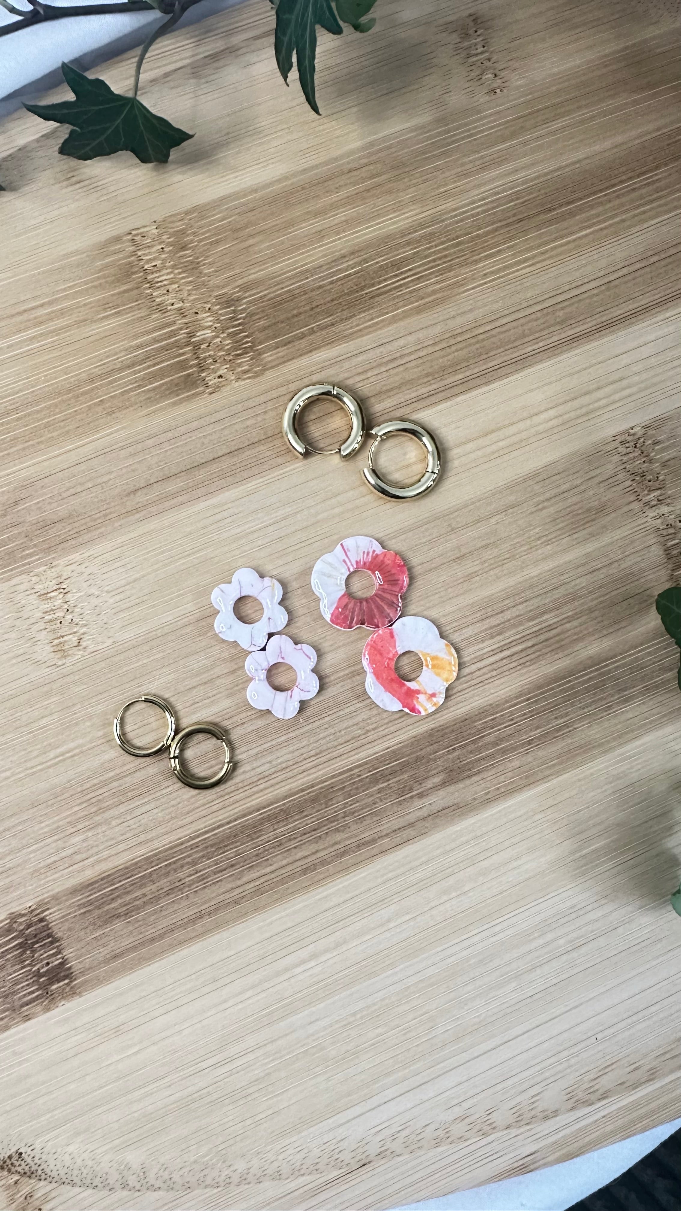 Eclorya Maman & Mini — Boucles assorties en argile polymère