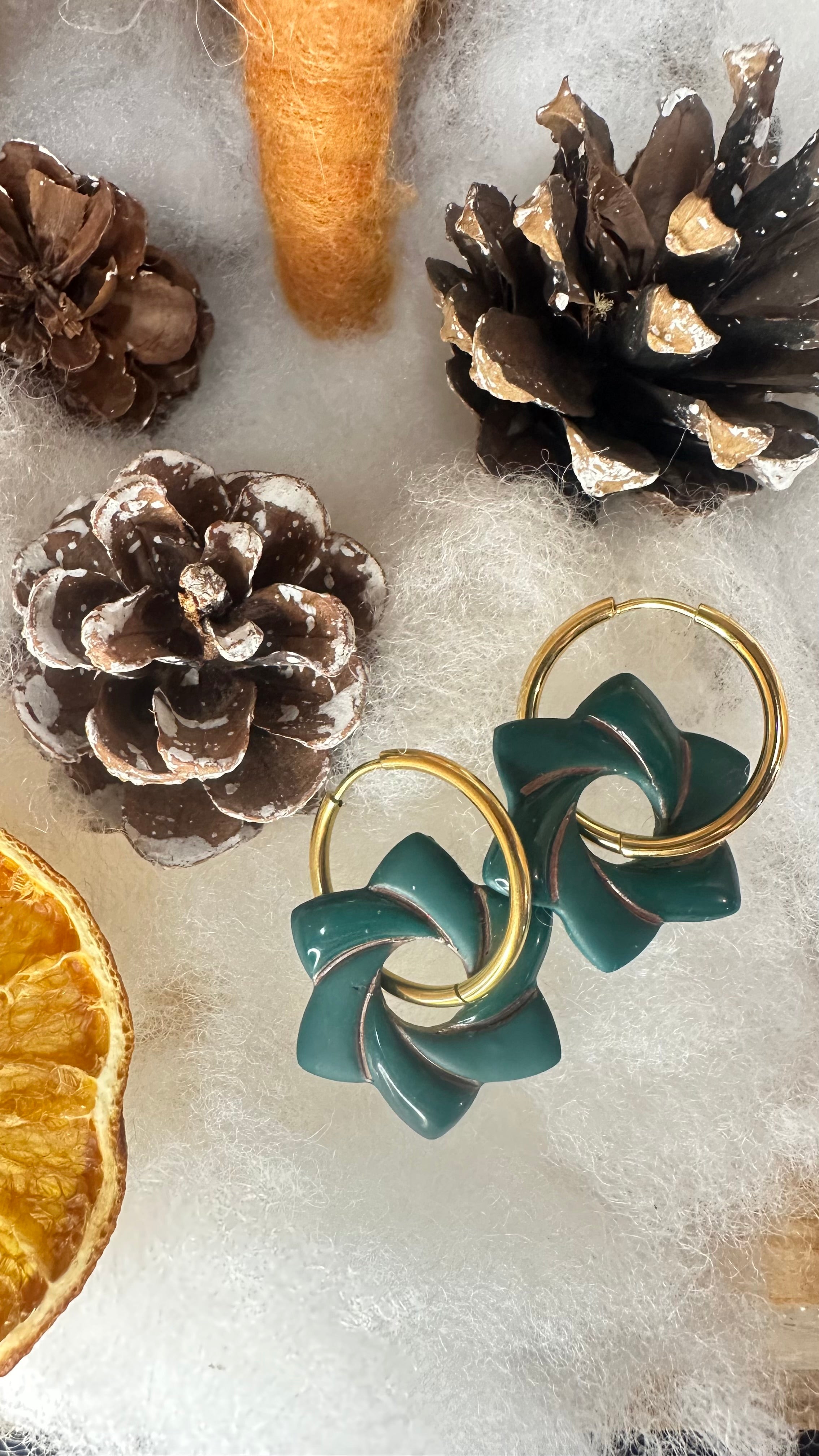 Boucles « Spiréa »