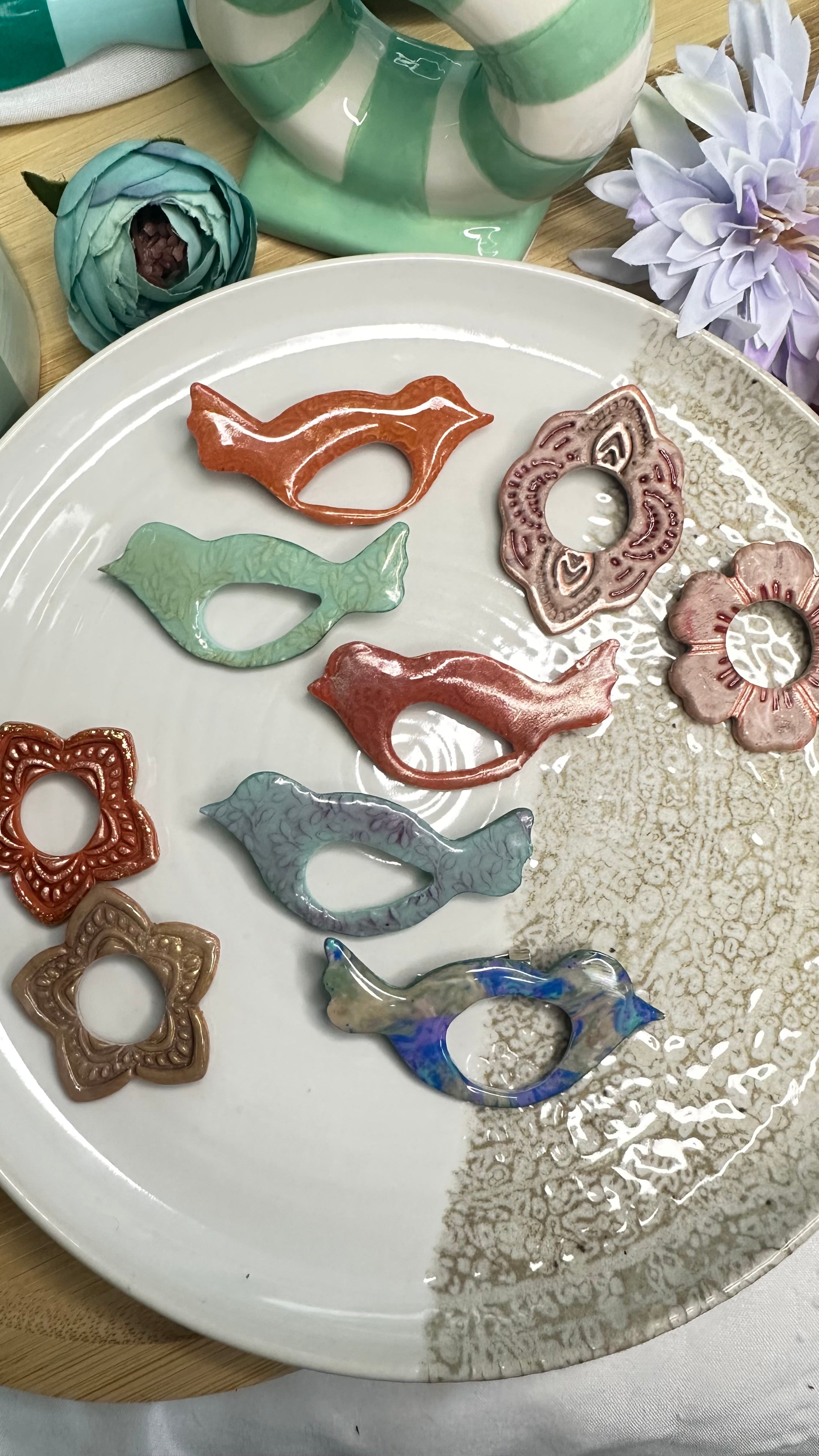 ✨ Les Fidèles – Broche attache-lunettes fait main( étoile ⭐️)
