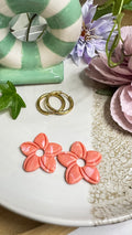 Boucles d’oreilles pâte polymère – Collection Coral (Maona)
