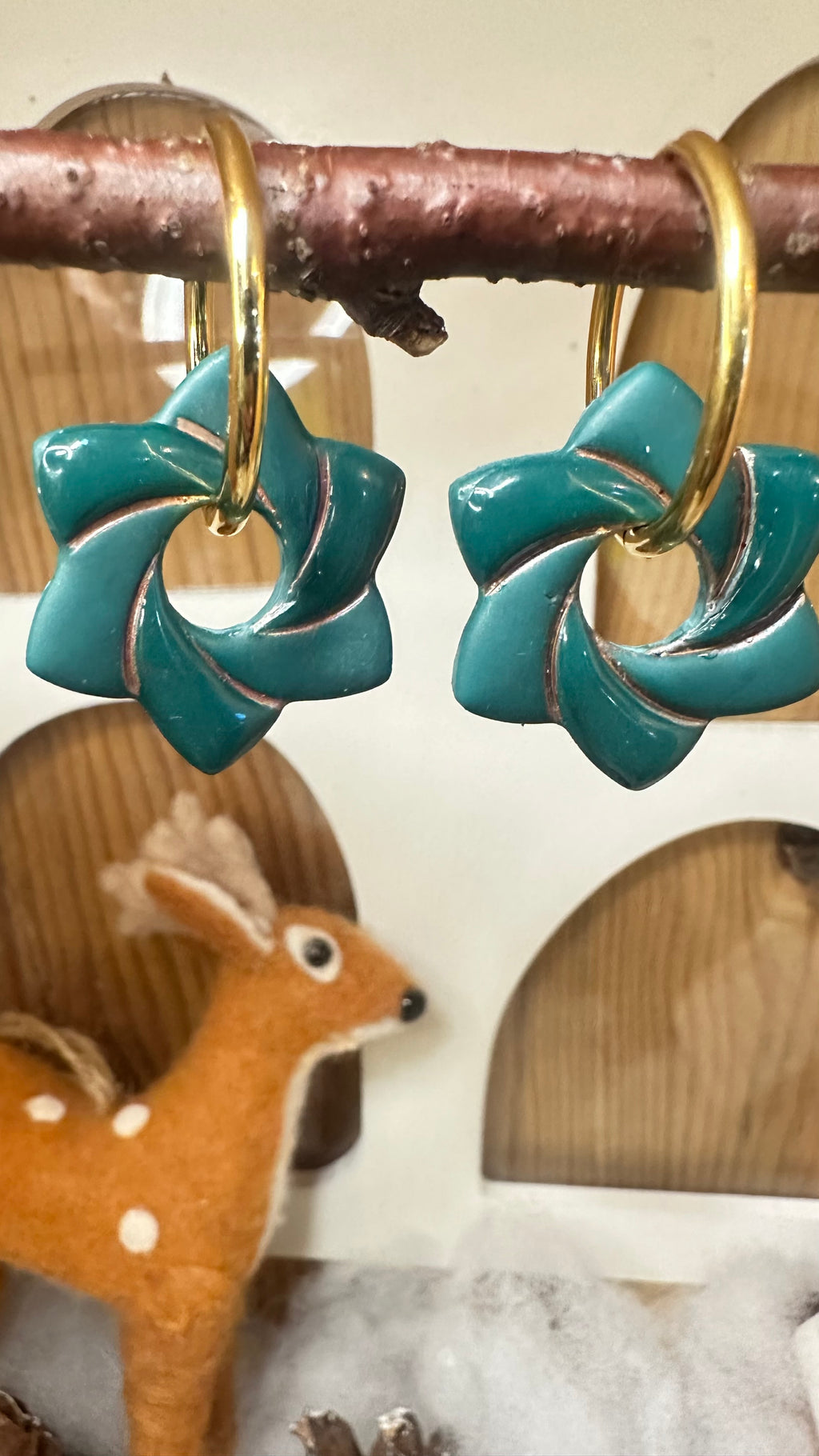 Boucles « Spiréa »