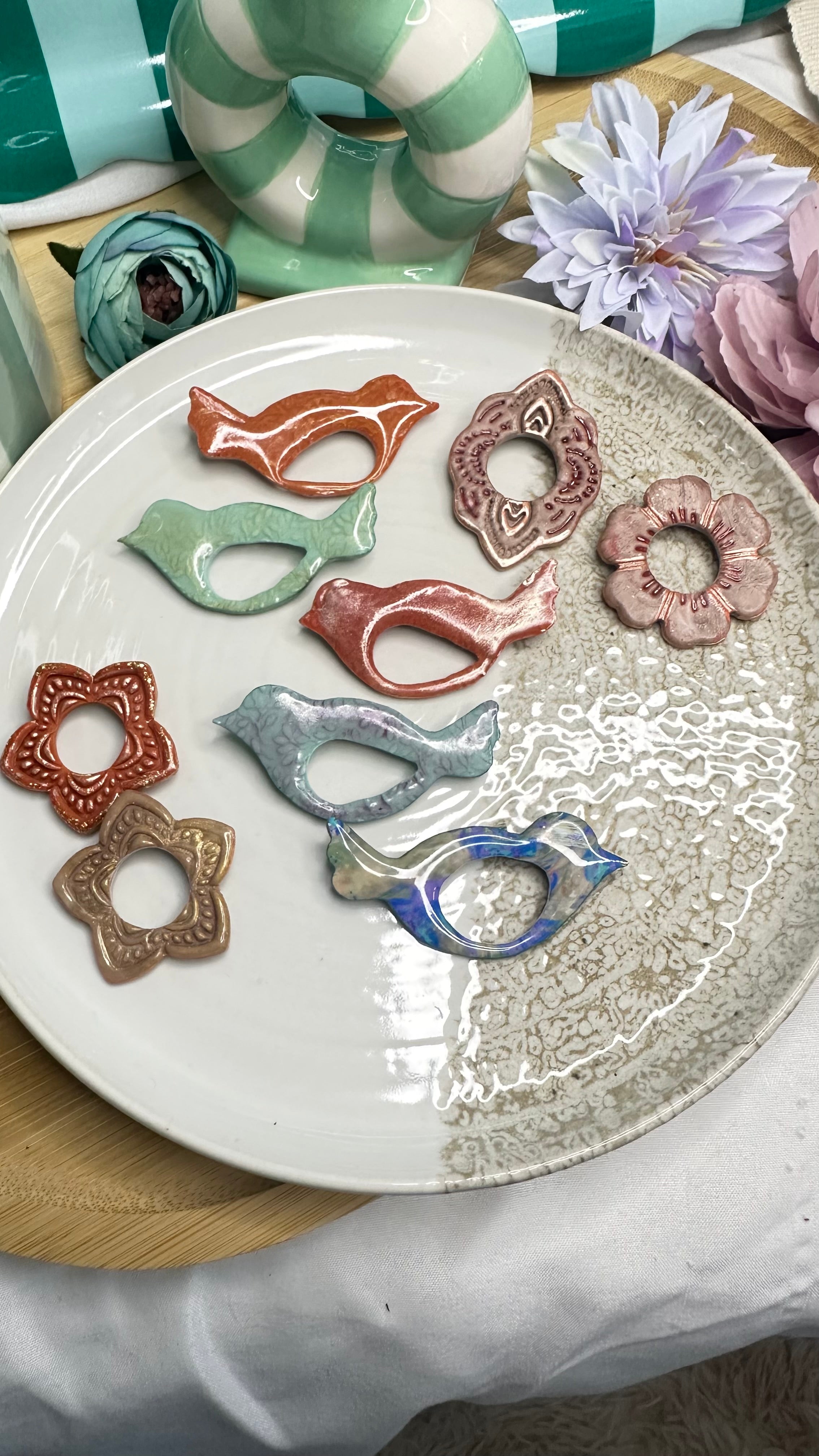✨ Les Fidèles – Broche attache-lunettes fait main( étoile ⭐️)