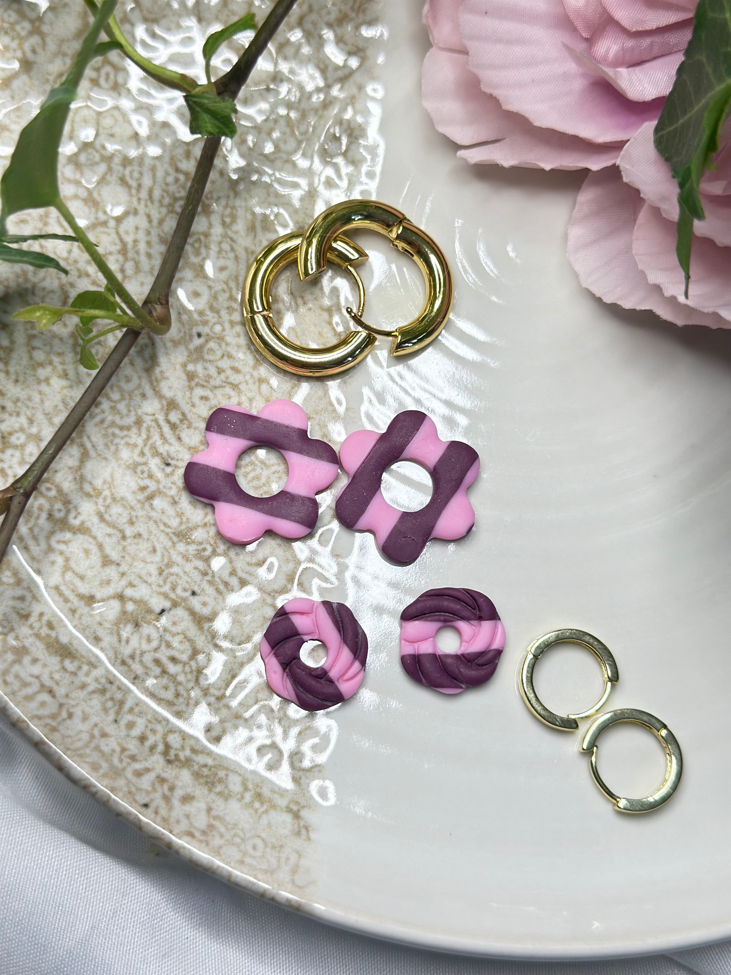 Eclorya Maman & Mini — Boucles assorties en argile polymère