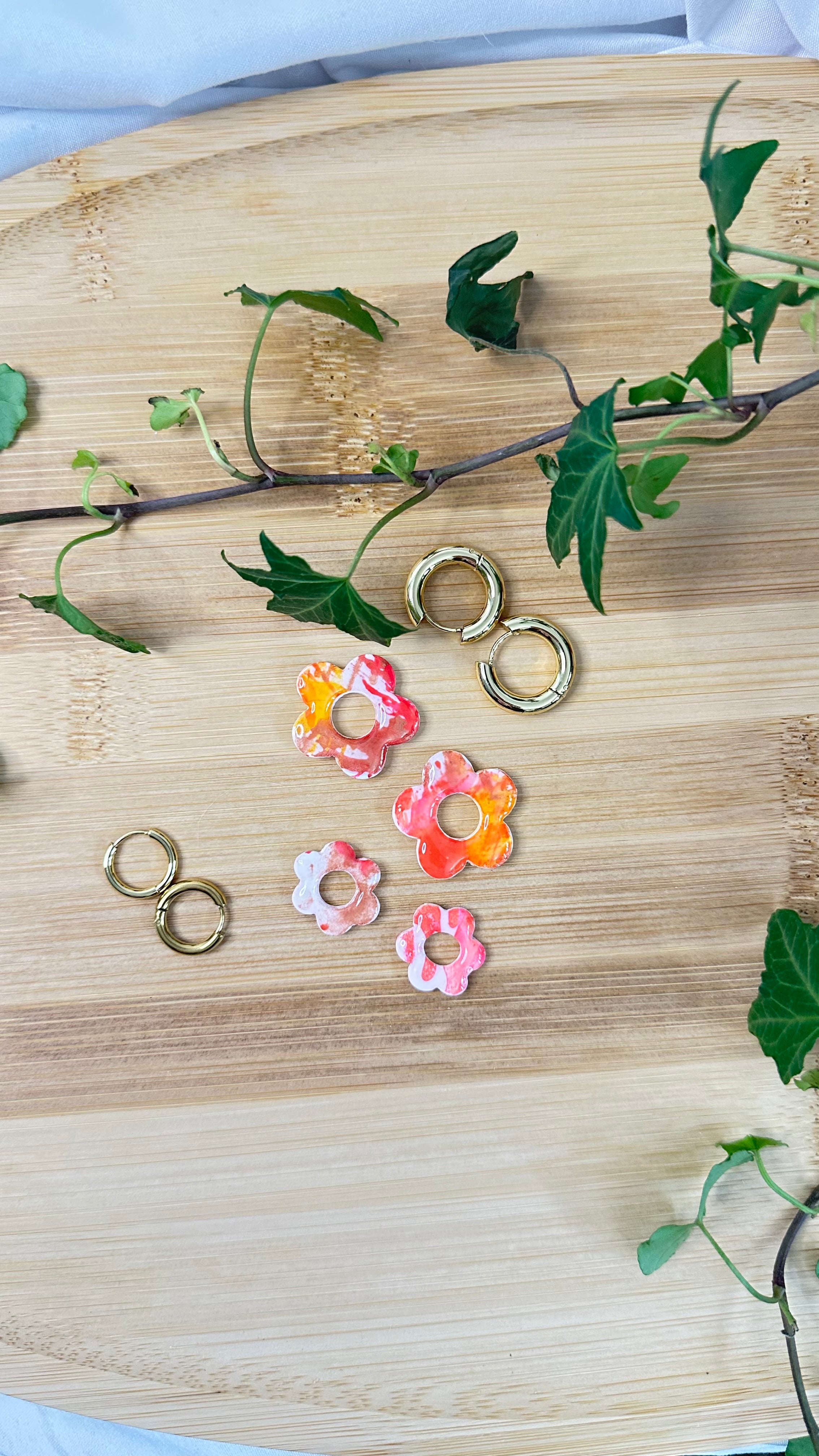 Eclorya Maman & Mini — Boucles assorties en argile polymère