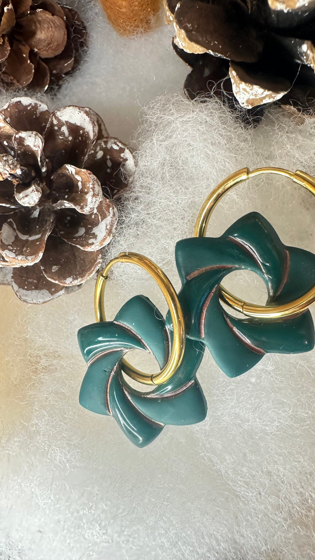 Boucles « Spiréa »