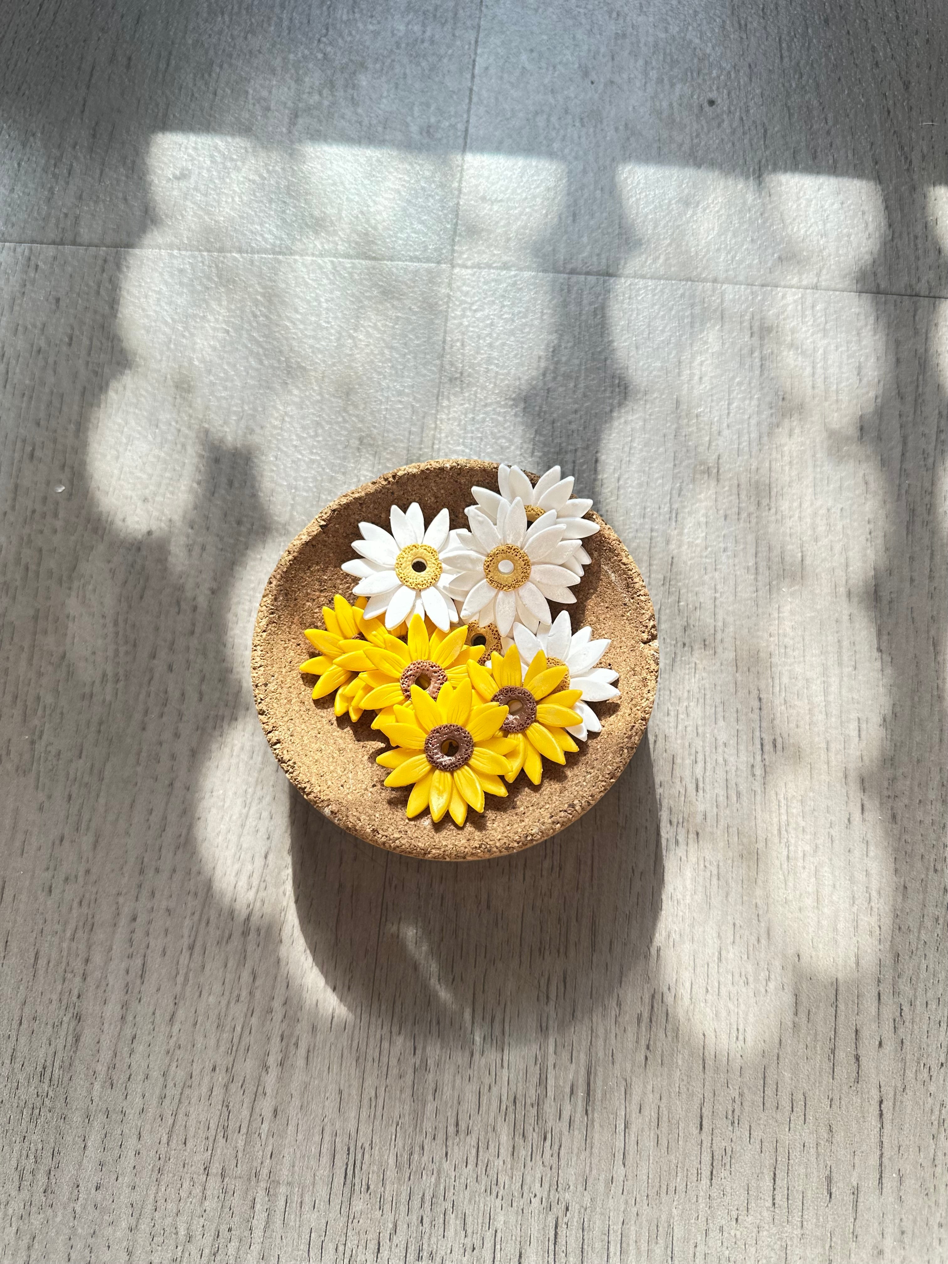 Grandes Boucles d’oreilles tournesols 🌻 (Nona)
