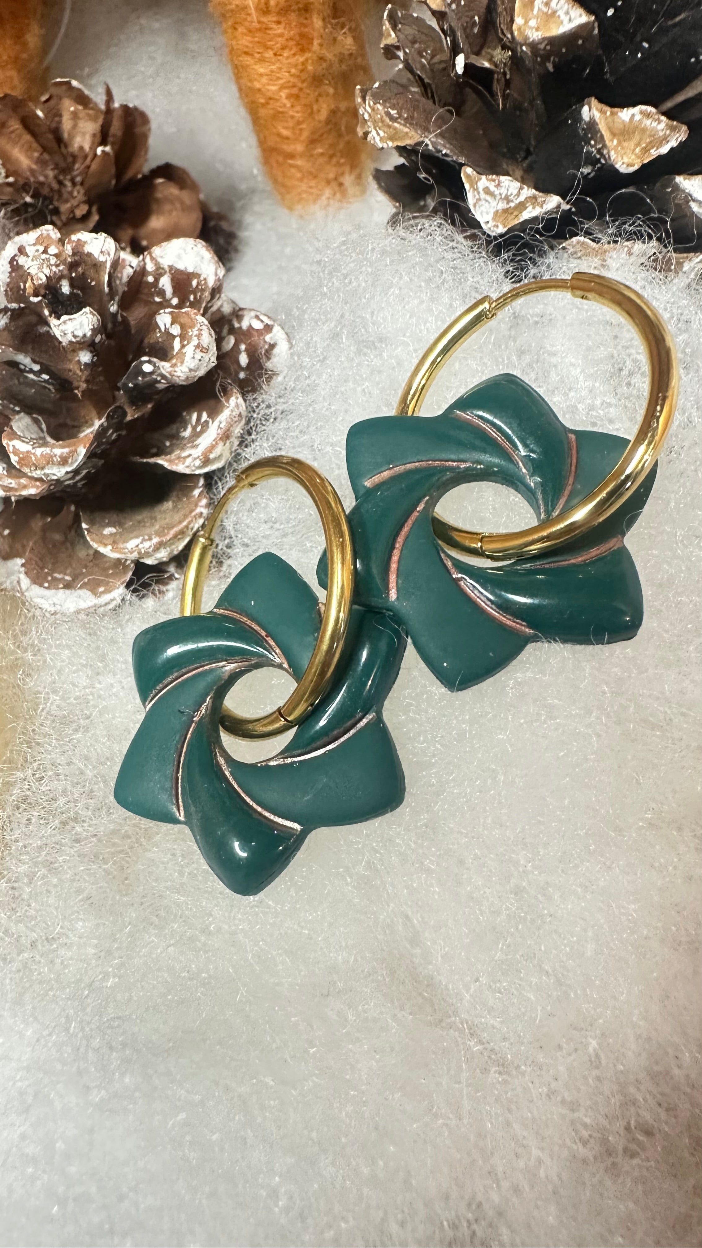 Boucles « Spiréa »