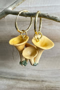 PAMPILLES Giselle girolle –BOUCLES D’OREILLES INTERCHANGEABLES